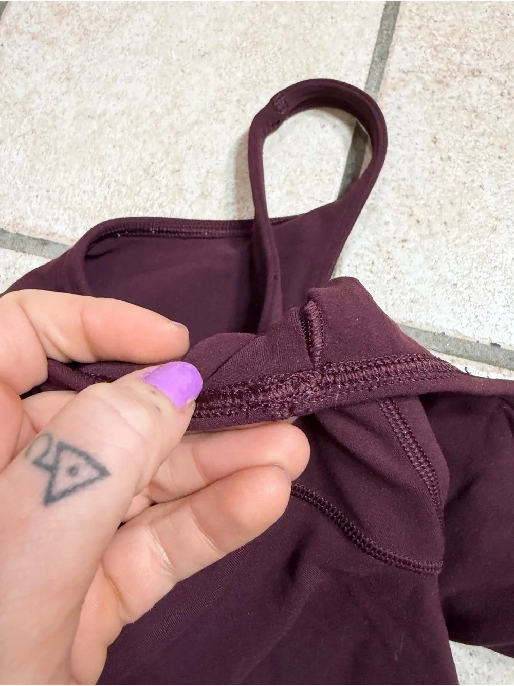 Lululemon Align Tank Top (Cassis) Size 6